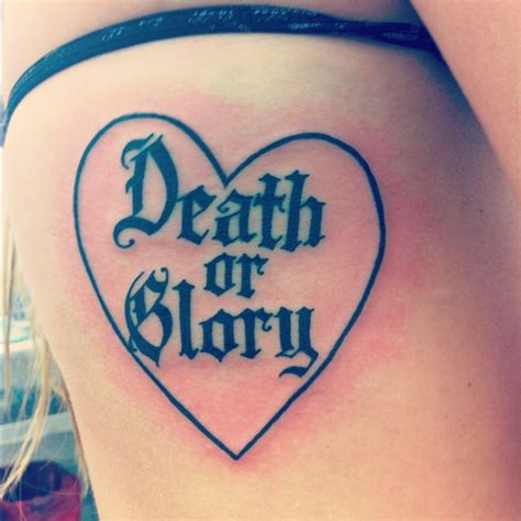 Death or Glory Tattoos Open Road