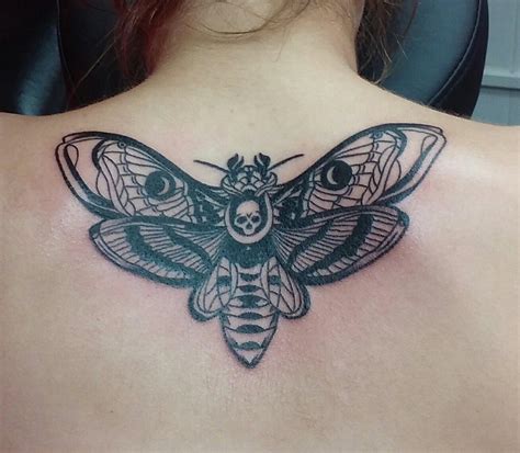 Color idea Death head moth tattoo, Moth tattoo, Death