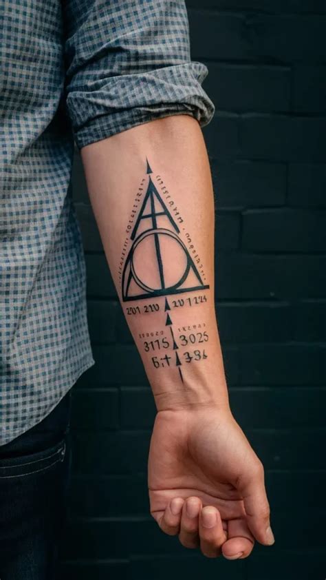 Deathly Hallows Sign Tattoo