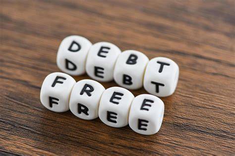 Concept of debt freedom and money management