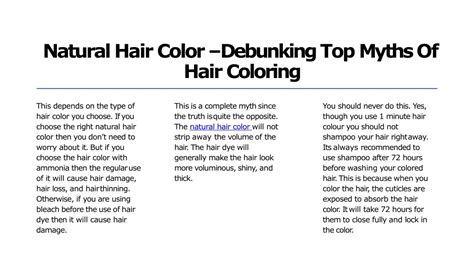 Debunking Myths About Natural Color