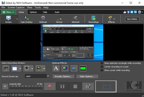 Debut Video Capture And Screen Recorder Software