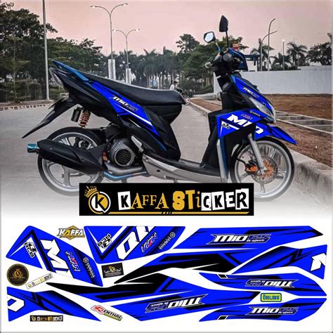 Decal Mio M3 Biru