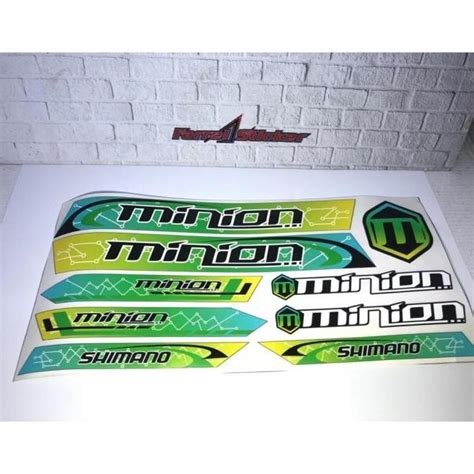 Decal Sepeda Minion