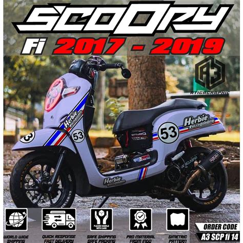 Decal Sticker Scoopy Full Body