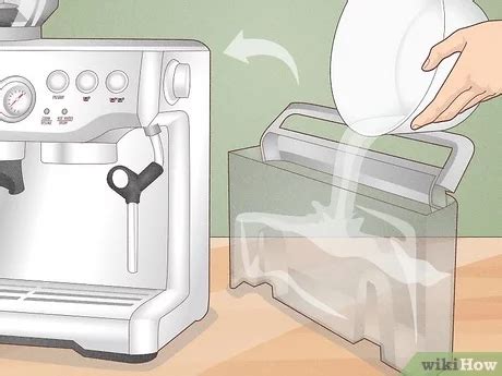 Decalcifying an Espresso Machine