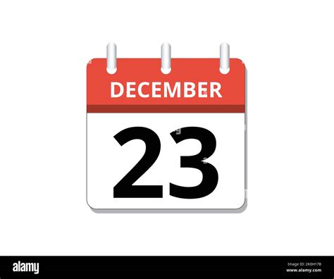 December 23rd Calendar