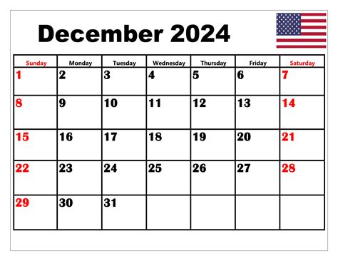 December 24 Calendar