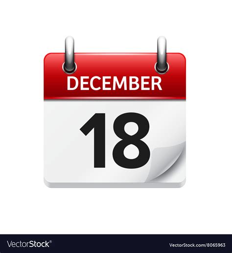 December 18 Calendar