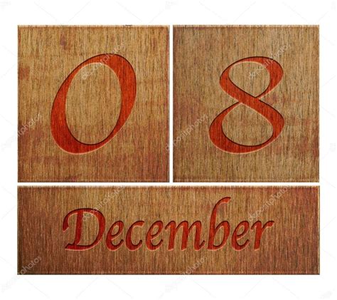 December 8 Calendar