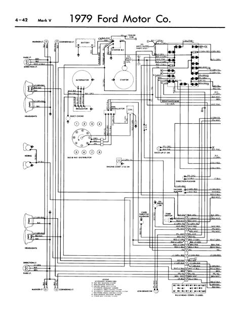 Deciphering Lighting and Signal Circuits Lincoln Continental Wiring Diagram