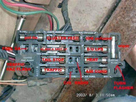 Deciphering Wiring Diagram Symbols 1976 Chevy Truck Fuse Panel Diagram