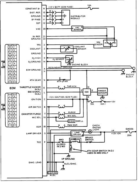 Deciphering the 1995 G20 Van Wiring Diagram Schematic Image