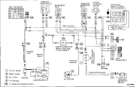 Deciphering the Code 1991 Nissan Pathfinder Wiring Diagram
