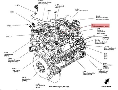 Deciphering the Diagram 2000 F350 Engine Diagram
