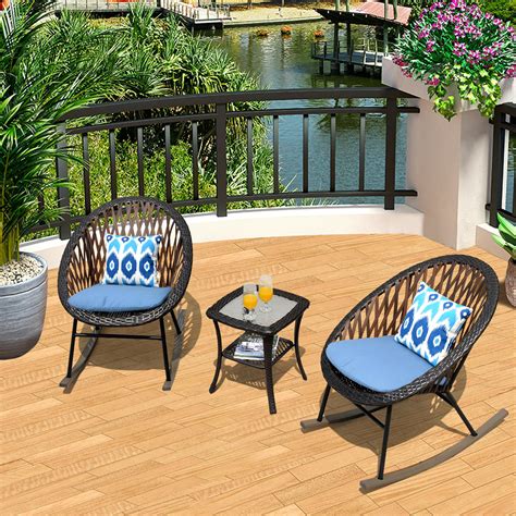 Florence 6 Piece Outdoor Wicker Patio Furniture Set 06f