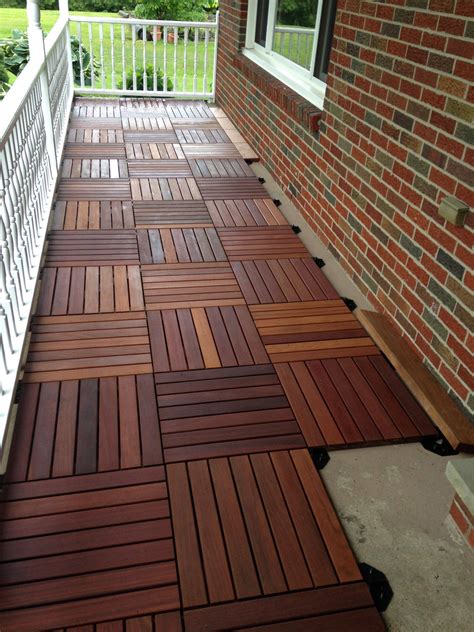 Deck Tiles Over Concrete