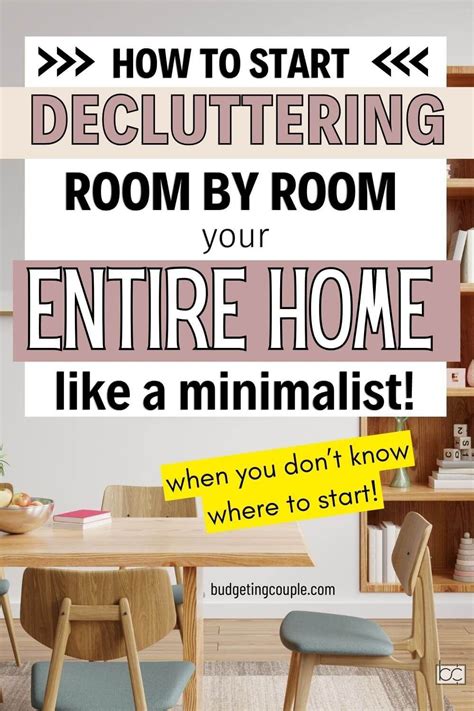 Decluttering