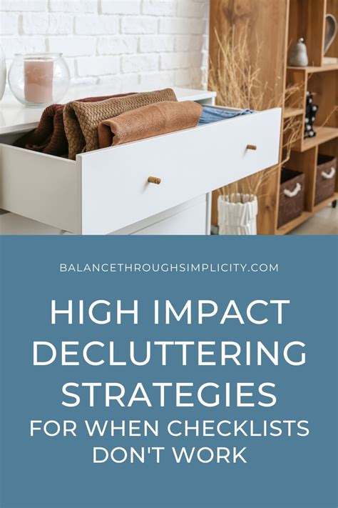 Decluttering