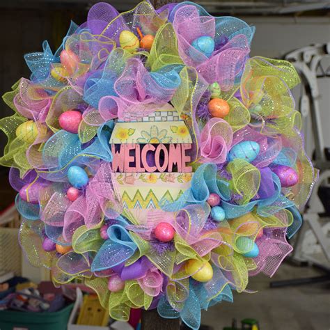 Deco Mesh Easter