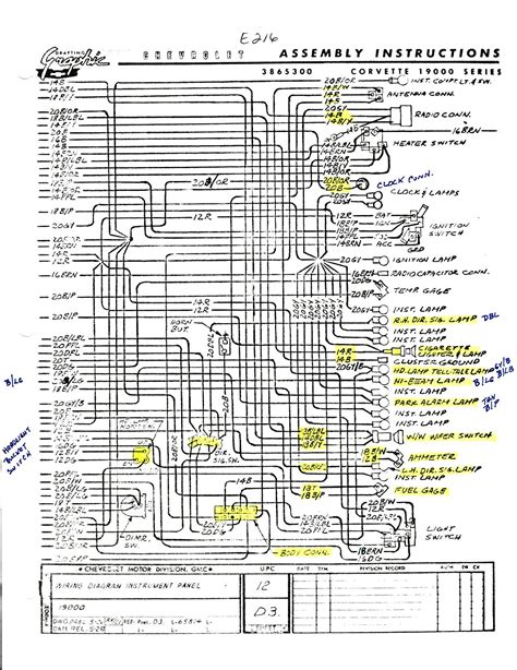 Decoding Corvette Wiring Diagram