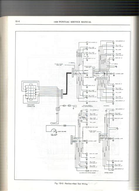 Dashboard Components 1968 GTO Dash Wiring Diagram