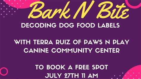 Decoding Dog Food Labels During a Sale