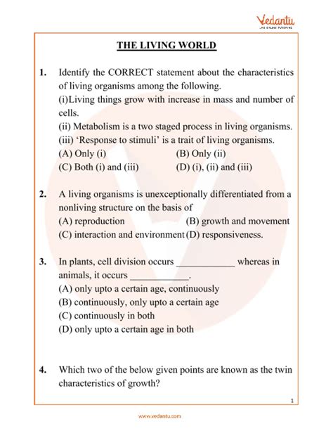 Decoding Important Topics for Living World Neet Questions