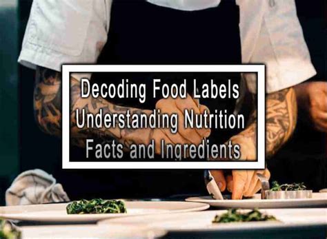 Decoding Ingredients: Understanding Whats Inside