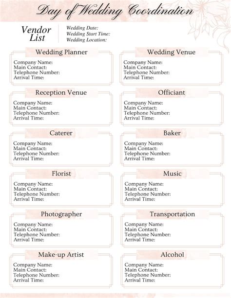 Decoding Local Wedding Vendor Categories