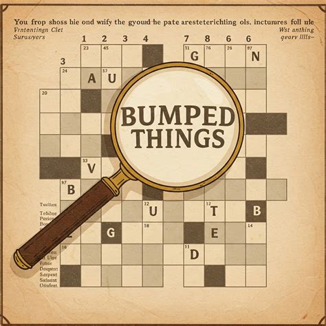 Screenshot of common crossword clue types with examples