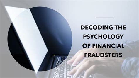 Decoding fraudsters