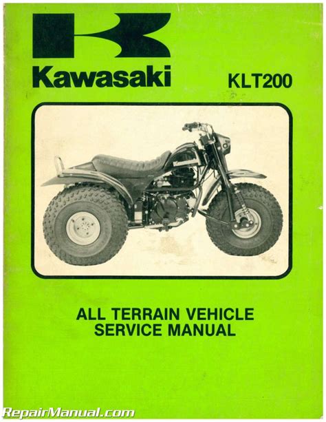 Decoding the Components: A Symphony of Mechanical Harmony for 1983 Kawasaki KLT 200