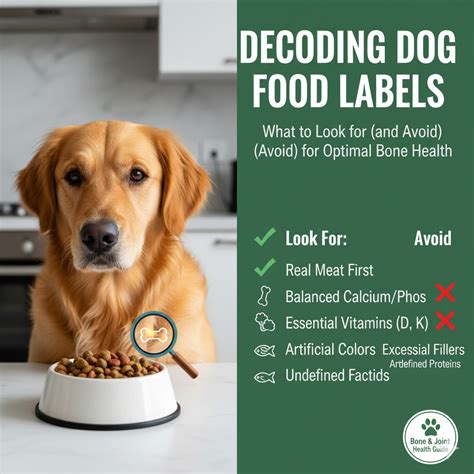 Decoding the Dog Food Label: What to Look For