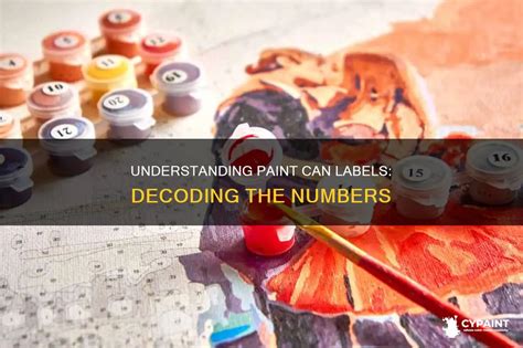 Decoding the Paint Can Label: What the Numbers Mean