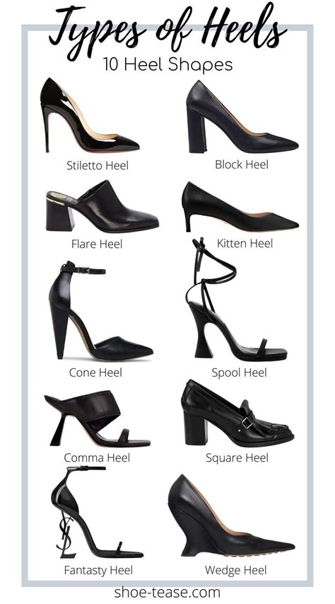 Decoding the Types of Low Heels
