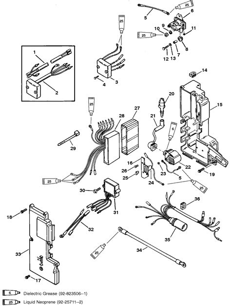 Decoding the Wiring Schematic Mercury 40 ELPTO