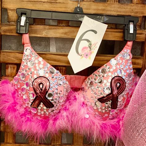 Radiant in Pink: Unleash your Style with Decorated Bras for Breast Cancer Awareness Month
