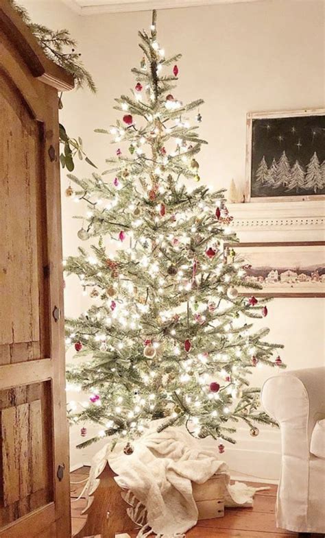 Spruce Up Your Holiday with a Regal Decorated Noble Fir Christmas Tree