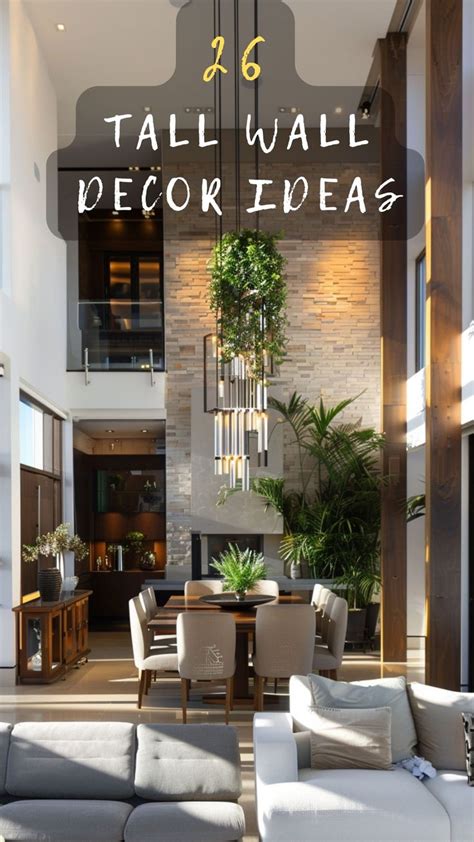 Decorating High Walls