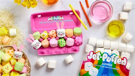 Decorating Marshmallows For Easter