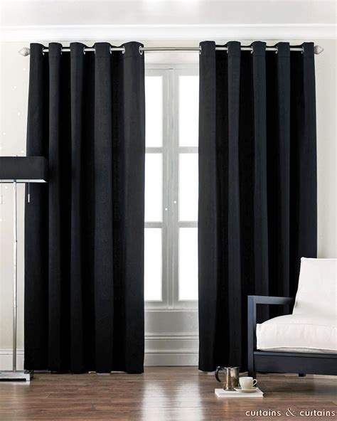 From Bold to Beautiful: The Art of Decorating with Black Curtains