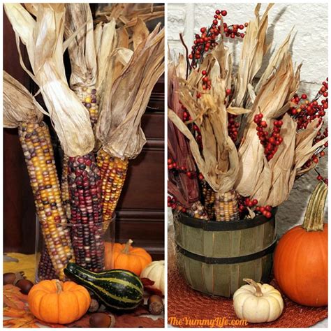 Festive Fall Fun: Elevate Your Decor with Vibrant Indian Corn Accents