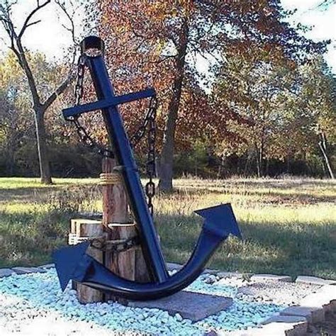 Set Sail with Style: Discover the Charm of an Ornamental Anchor for Your Yard