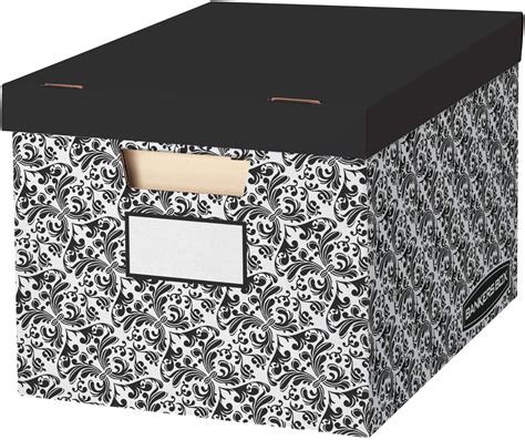 Stylish Storage Solutions: Elevate Your Space with Decorative Bankers Boxes with Lids
