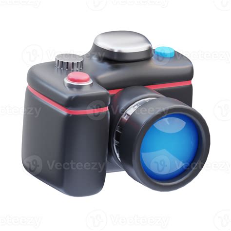 Decorative Camera 3D PNG