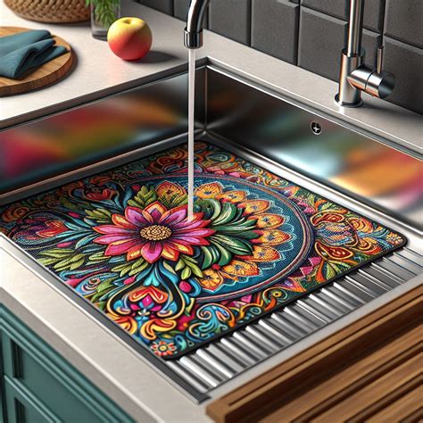 Revamp Your Kitchen Style with Decorative Sink Mats: Protect Your Sink in Style!