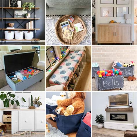 Revamp Your Living Space with Stylish Decorative Toy Storage Solutions