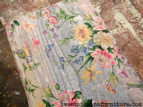 Decoupage Paper on Wood