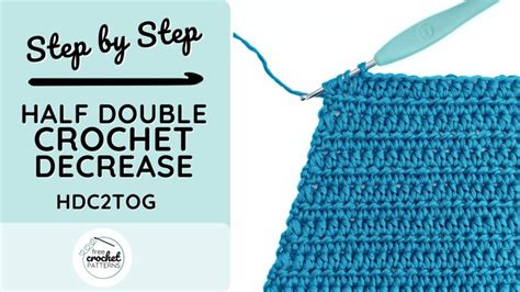 Decrease Hdc Crochet